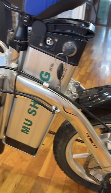 Электровелосипеды: Mini elektrik velosiped MU HANG (tam yeni, sürülməyib) MU HANG — 9