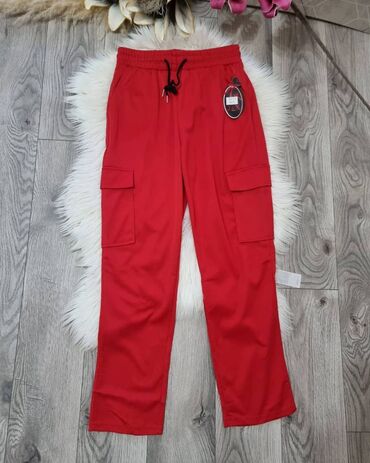 waikiki trenerke: M (EU 38), Single-colored, color - Red
