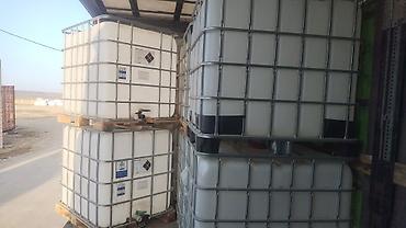 can eti: IBC konteynerlər – 1000 litr, plastik çənlər (paletli, qəfəsli) — 3