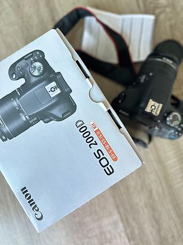 macbook m2 pro: Canon EOS 2000D – EF‑S 18–55mm IS II Kit Paket məzmunu: - Rəqəmsal — 2