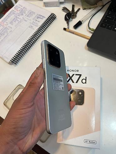 хвох сериес с: Honor X7d, 256 ГБ, цвет - Серебристый, Две SIM карты — 6