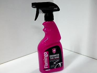 shinler: Flamingo Enhanced Tire Shine – avtomobil təkərləri üçün parlatma — 1