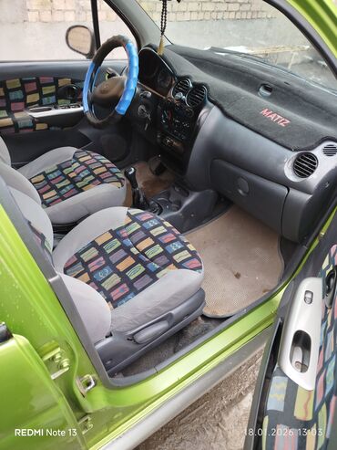 Daewoo: Daewoo Matiz: 2005 г., 1 л, Механика, Бензин, Седан — 7