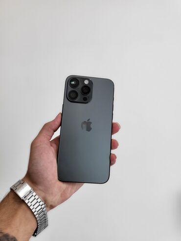 iphone i: IPhone 15 Pro Max, 128 GB, Matte Midnight Green, Face ID