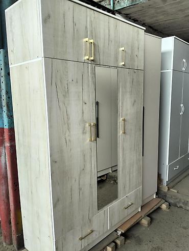 silver kitchen: Шифоньер, шкаф для одежды, Новый, Прямой, ЛДСП — 6