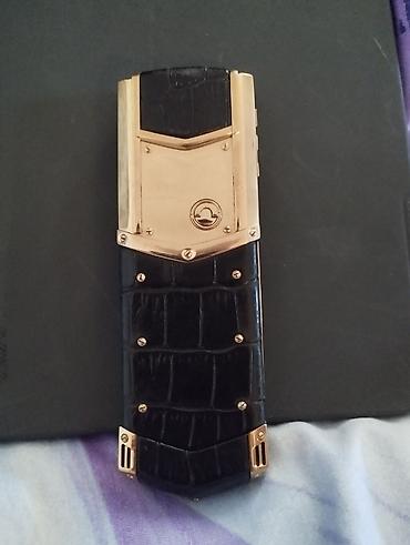 мобила: Vertu Signature Touch, Б/у, 512 ГБ, цвет - Золотой, 1 SIM — 1