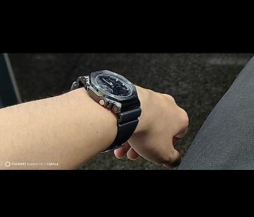саатар: Casio G‑SHOCK (серия GA‑2100/GM‑2100) с металлическим безелем и — 3