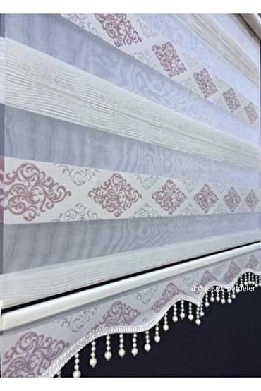 Jalüzlər: Zebra tipli pərdələr, həm jalüz, həm də pərdə funksiyalarını — 7