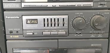 Динамики и колонки: 1 Акустика Sharp CP-310, (две колонки), высота 65 см, ширина 20 см,тип — 16