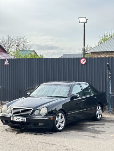 �������������� �������� �� �������������� ������: Mercedes-Benz E-Class: 2001 г., 3.2 л, Типтроник, Газ, Седан