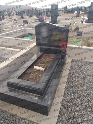 Başqa xidmətlər: Mezar - qebir daşları : Hər növ məzar,qəbir,heykel daşlarının — 7