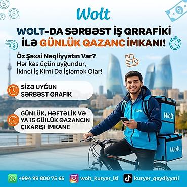 polsada surucu isi: Sürücü-kuryer tələb olunur, Şəxsi nəqliyyat vasitəsi ilə, Gündəlik ödəniş, Təcrübəsiz — 1