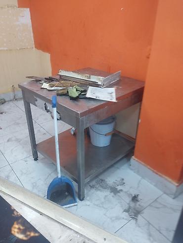 masa kafe: Peşəkar mətbəx üçün paslanmayan poladdan avadanlıqlar dəsti - — 3