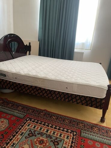 taxt 2 ci el: Б/у, Двуспальная кровать, Без подьемного механизма, С матрасом, Без выдвижных ящиков