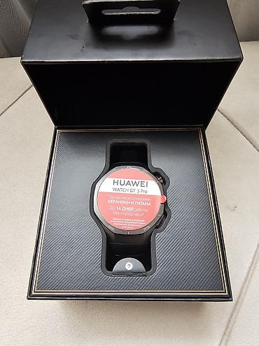 huawei smart: Huawei Watch GT 5 Pro – ağıllı saat - Materiallar: titan gövdə və — 1