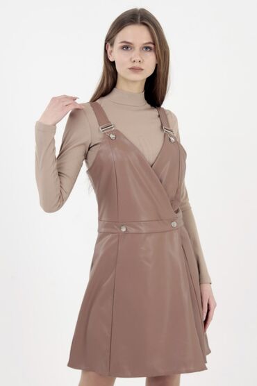 nyx kg: Повседневное платье, Made in KG, Осень-весна, Средняя модель, Сарафан, XL (EU 42), 2XL (EU 44), 3XL (EU 46)