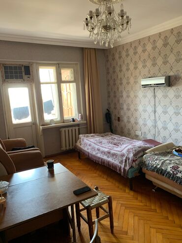ağdaş kirayə evlər: Gənclik metrosun düz üstündə 5/5 mertebesi 1 otaqli herbir seraiti