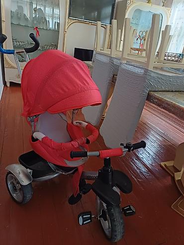 uşağ manej: Uşaq üçtəkərli velosiped/araba – qırmızı Xüsusiyyətlər: - 3 təkərli — 1