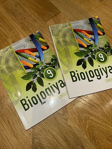 kitab derslik: 2 ədəd 9-cu sinif Biologiya kitabı.
Vəziyyəti əladır.
Hər biri 3azn — 1
