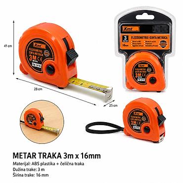 KMT merač trake 3 m x 16 mm - Brend: Kmt Style - Model/SKU: 2308900 -
