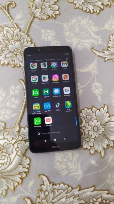 Redmi: Redmi, Redmi 7A, Б/у, 32 ГБ, цвет - Синий, 2 SIM