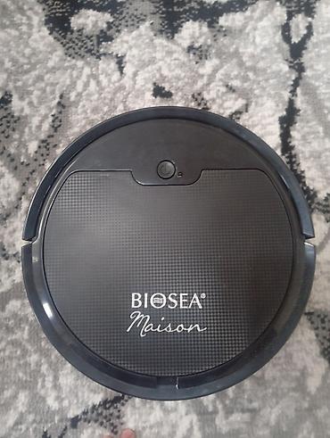 ковры с подогревом: Робот-пылесос BIOSEA Maison - Компактный круглый корпус с верхней — 1