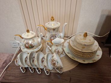 gəlincik dəstləri: Çay dəsti, rəng - Ağ