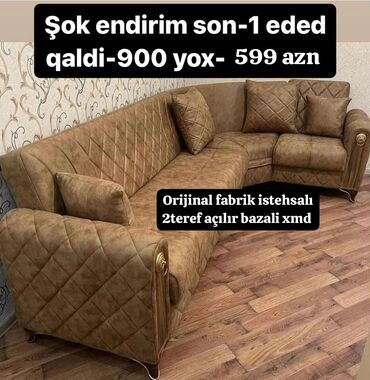 mehin mebel fabriki: Künc divan, Yeni, Şəhərdaxili pulsuz çatdırılma