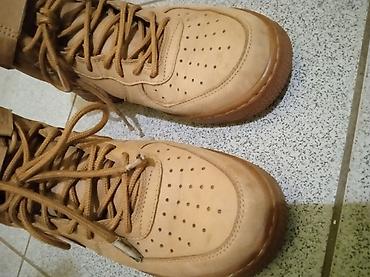 Patike: Nike Air Force 1 broj 39 – duboke patike od prevrnute kože - Model — 5