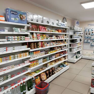 Стеллажи: Полки для магазина, аптек, бутиков и т.д. Все виды: пристенные — 4