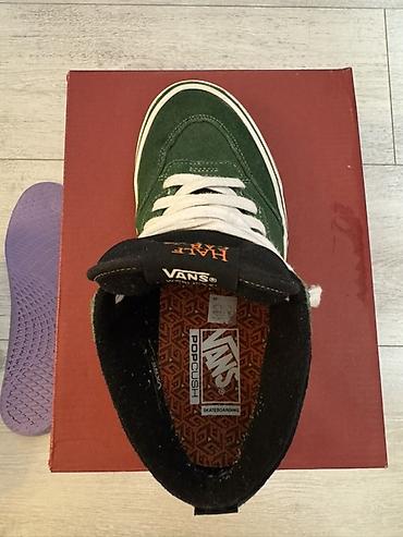 vans: Мужские кроссовки, 39, Vans, Б/у, цвет - Зеленый — 2