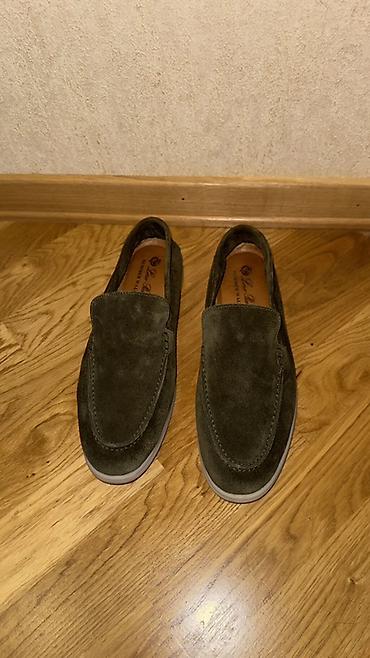 Ayaqqabılar: Ayaqqabı loafer - Material: təbii zamşa (üst hissə), dəri içlik — 1
