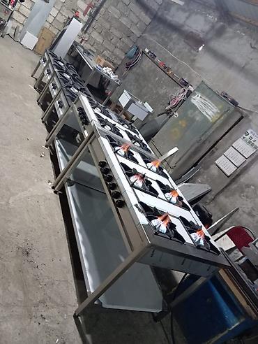 soba silver: Peşəkar mətbəxlər üçün sənaye qaz plitələri Məhsul təsviri: - — 8