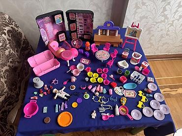 Игрушки: Uşaq üçün böyük kolleksiya – miniatür oyuncaq aksesuarları və mebel — 3