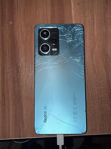 стиральная машина б: Redmi, Redmi Note 12 Pro 5G, Б/у, 256 ГБ, цвет - Голубой, 2 SIM — 1