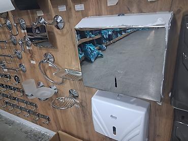 restoran aksesuarları: Salvetqa qabi - Material: cilalanmış paslanmaz polad korpus (ayna — 2