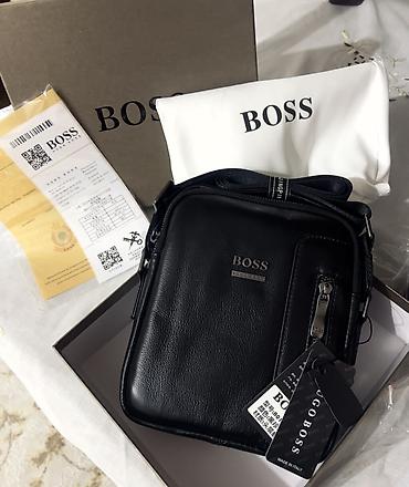 барсетка муж: Мужская сумка через плечо BOSS (Hugo Boss) БОСС БАРСЕТКА NEW ! НОВЫЕ — 3