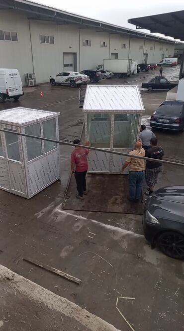 Konteynerlər: MÜHAFİZƏ KABİNİ. MÜHAFİZƏLƏR ÜŞÜMƏSİN. KƏYFİYYƏTLİ. SƏRFƏLİ — 17