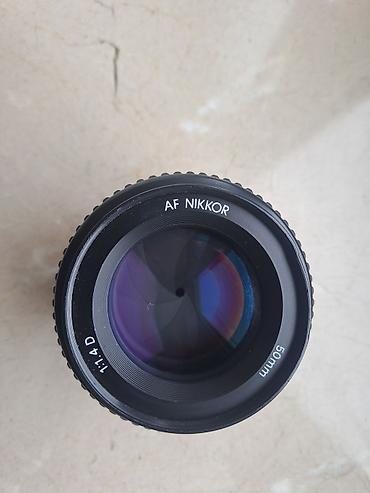nikon 50mm: Nikon AF Nikkor 50mm f/1.4D obyektiv - Klassik 50mm sabit fokus — 2