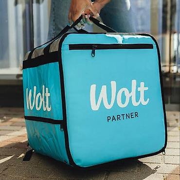 bolt catdirilma elaqe: Yenidir .Wolt Partner izotermik çatdırılma çantası - Rəng: mavi — 1