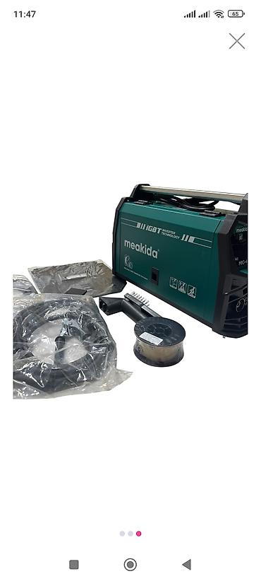 Təmir və tikinti: Meakida MIG-400P qaynaq aparatı - Texnologiya: IGBT inverter - Qaynaq — 3