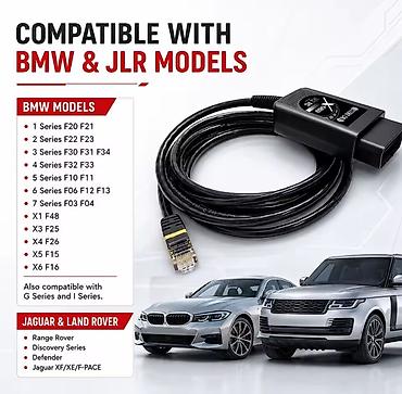 Alati za automobile: Novo- X-OBD Enet OBD2 BMW & JLR DOIP BimmerCode E-SYS ISTA ENET — 8