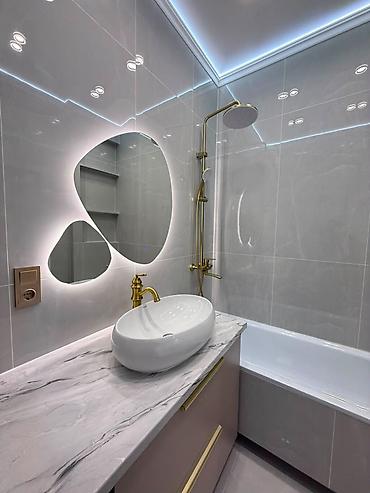 centr park: 2 комнаты, 70 м², Асанбай мкр Элитка, 9 этаж, Дизайнерский ремонт — 3