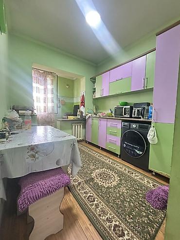 Продажа квартир: 3 комнаты, 65 м², Аламедин-1 мкр 106 серия, 9 этаж, Старый ремонт — 4