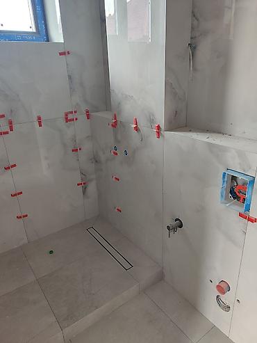 Укладка плитки: Услуги плиточника. Кладка крупноформатной плитки/керамогранита в — 11