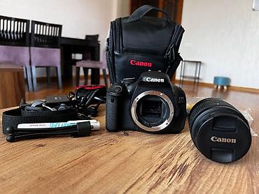 canon flash: Canon EOS 600D DSLR fotoaparat dəsti Xüsusiyyətlər: - 18 MP APS-C — 5