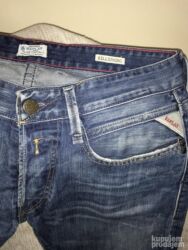 Farmerke: Original Replay farmerice 32 100% cotton Polustruk 43cm duzina — 2