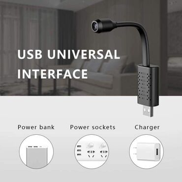 Oprema za video nadzor: Cena 3250 dinara MINI USB WIFI IP SMART KAMERA HD 1080p savitljiva — 8