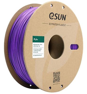 3d printer: Esun PLA Plus 1.75mm Filament – Bənövşəyi, 1 kq PLA+ çevik çap — 1
