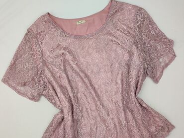 bluzka w paski c a: Women's blouse, size XL (EU 42)